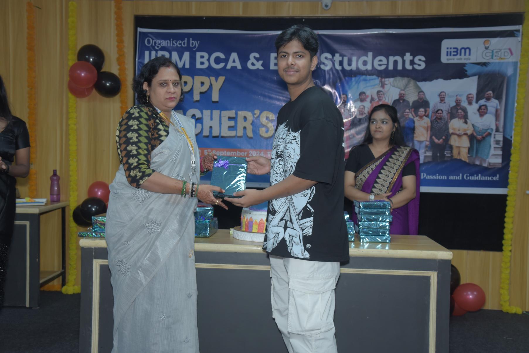 Teacher’s Day Celebration at IIBM – Honouring Educators with Joy and Gratitude